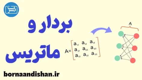 بردار و ماتریس: رمزگشایی دنیای ریاضیات